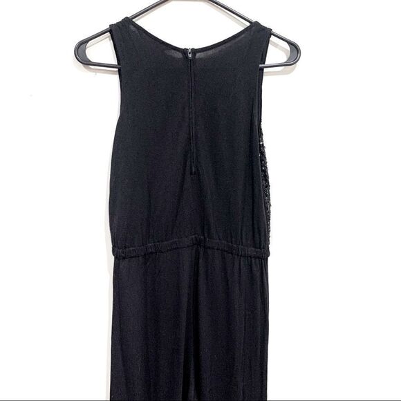 H&M Black Sequin Sleeveless Jumpsuit Girls 11–12Y — Sparkly Party Outfit - Picture 4 of 6